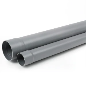 UPVC Pipe SDR 21 PN 12.5 Bar Outside Diameter 250 mm Thickness 11.9 mm Grey Color