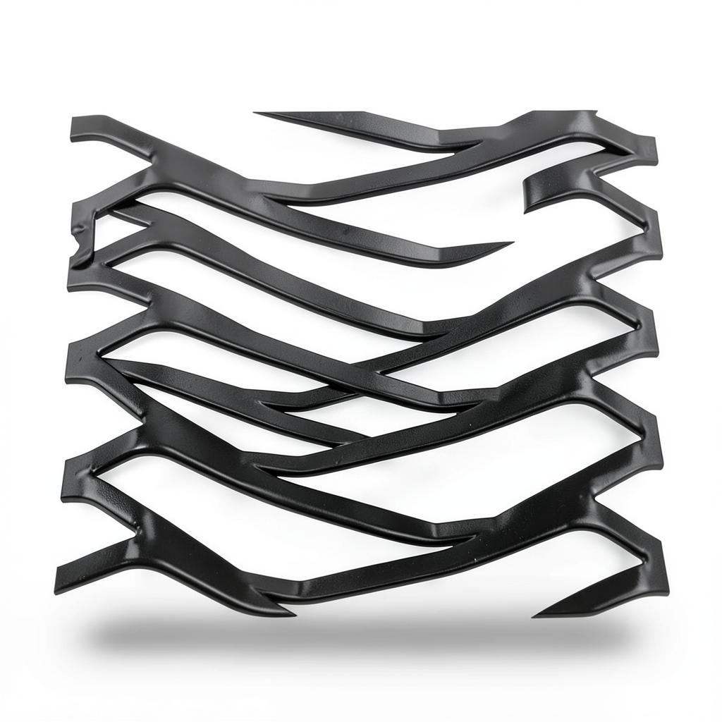 Hot Rolled Expanded Metal Momawaj Design Thickness 5.8 mm Size 1.22×1 m Black Steel