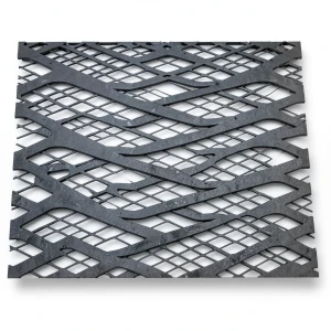 Hot Rolled Expanded Metal Sheet Flattened Momawaj Thickness 6 mm Size 1.22×1 meter