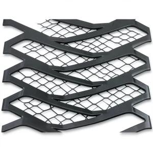 Hot Rolled Expanded Metal Mesh Momawaj Thickness 5.8 mm Size 1.22×6 m Black Steel