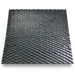 سلك شبك معدني (بقلاوه) حديد مدرفل على الساخن مموج سمك 6 مم مقاس 1.22×3 متر