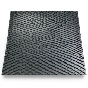 سلك شبك معدني (بقلاوه) حديد مدرفل على الساخن مموج سمك 6 مم مقاس 1.22×3 متر