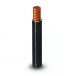 THHN/THWN Copper Cable PVC 105°C Insulation 0.82 mm² Diameter 2.2 mm 600 V 500 Ft Black | Al Fanar