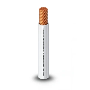THHN/THWN Copper Cable PVC 105°C Insulation 0.82 mm² Diameter 2.2 mm 600 V 300 Ft White | Al Fanar
