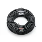 THHN/THWN Copper Cable PVC 105°C Insulation 0.82 mm² 2.2 mm Diameter 600 V 250 ft Black | Al Fanar