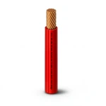 THHN/THWN Copper Cable PVC 105°C Insulation 8.37 mm² 5.5 mm Diameter 600 Volt 300 F Red | Al Fanar