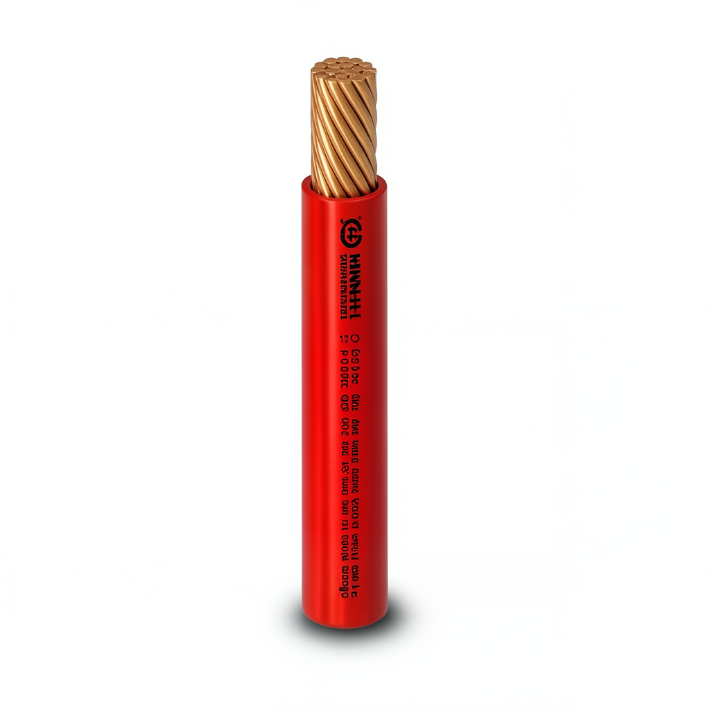 THHN/THWN Copper Cable PVC 105°C Insulation Size 13.3 mm² Diameter 6.4 mm 600 V 300 Ft Red | Al Fanar