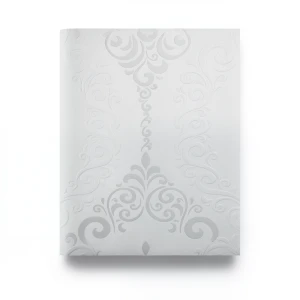 Classic Wallpaper Length 10m, Width 0.53m, Pale Gray Color