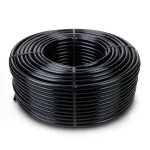 لفة أنابيب HDPE ضغط 6 بار PE 80 قطر خارجي 20 مم سمك 1.8 مم لون أسود
