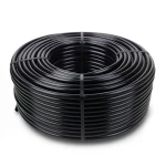 لفة أنابيب بلاستيك HDPE ضغط 6 بار PE 80 قطر خارجي 25 مم سمك 1.8 مم لون أسود