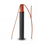 THHN/THWN Copper Cable PVC 105°C Insulation 1.31 mm² 2.5 mm Diameter 600 V 300 Ft Black | Al Fanar