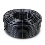 لفة أنابيب HDPE ضغط اسمي 6 بار PE 80 قطر خارجي 63 مم سمك 3.6 مم لون أسود