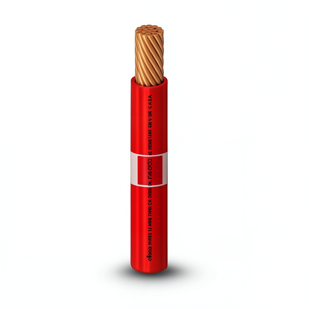 THHN/THWN Copper Cable PVC 105°C Insulation 3.31 mm² 600 Volt 250 Feet Red | Al Fanar