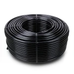 لفة أنابيب بلاستيك HDPE ضغط 6 بار PE 80 قطر خارجي 110 مم سمك 6.3 مم لون أسود