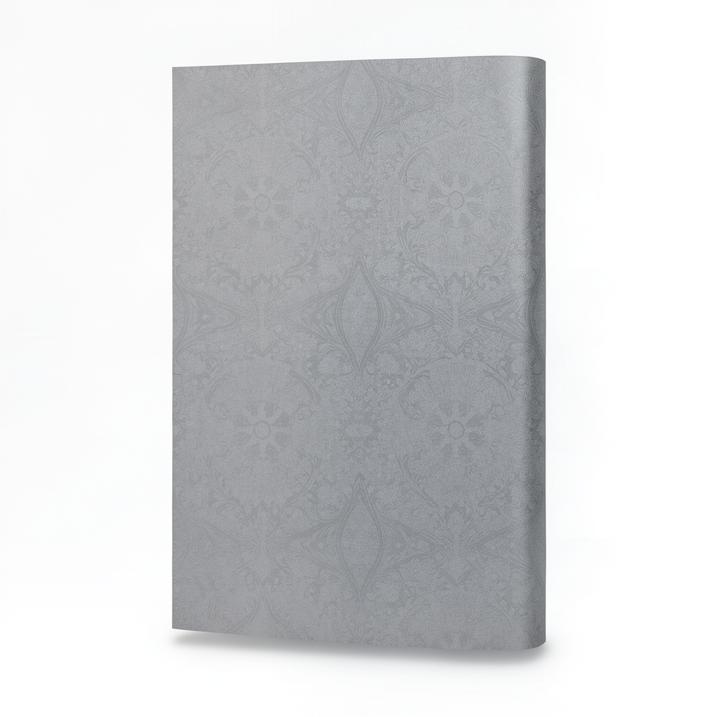 Patterned Wallpaper Gray Color 10 m x 0.53 m, Model 18410