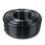 لفة أنابيب HDPE ضغط 3.2 بار PE 80 قطر 50 مم سمك 1.8 مم لون أسود
