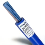 4mm NYA Wire 450/750 volts, Stranded Copper PVC 90°C Insulation, Blue | Asharqiyah Cables Company for Industry