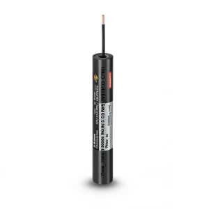 THHN/THWN Copper Cable PVC 105°C Insulation 0.82 mm² Diameter 2.2 mm 600 V 500 Ft Black | Al Fanar