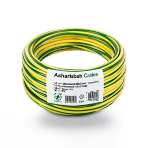 150 mm² Stranded Electrical Wire 450/750V Copper PVC 70°C Yellow/Green | Asharqiyah Cables Company for Industry