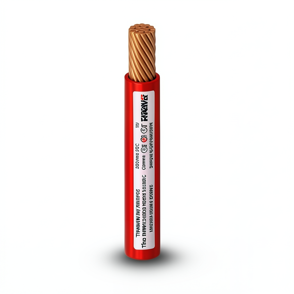 THHN/THWN Copper Cable PVC 105°C Insulation 2.08 mm² 600 Volt 300 Feet Red | Al Fanar