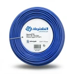 لفة سلك كهرباء 6 مم NYA 450/750 فولت، نحاس مجدول عزل PVC 90°C أزرق | شركة كابلات الشرقية للصناعة