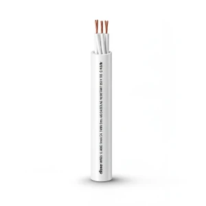 كابل نحاس THHN/THWN معزول PVC 105 درجة مئوية مقاس 1.31 مم² قطر 2.5 مم 600 فولت طول 500 قدم أبيض | شركة الفنار