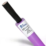 35 mm² Stranded Wire 450/750V Copper PVC 70°C Insulated, Purple | Asharqiyah Cables Company for Industry