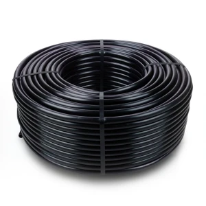 لفة أنابيب بلاستيك HDPE ضغط 6 بار PE 80 قطر خارجي 25 مم سمك 1.8 مم لون أسود