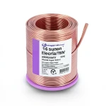 لفة سلك كهرباء مجدول 16 ملم² 450/750 فولت، موصل نحاس، عزل PVC 70°C، لون بنفسجي | شركة كابلات الشرقية للصناعة