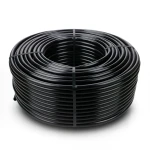 HDPE Coil Pipe Nominal Pressure 6 Bar PE 80 OD 32 mm Thickness 1.8 mm Black