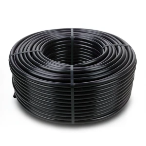 لفة أنابيب بلاستيك HDPE ضغط 6 بار PE 80 قطر خارجي 40 ملم سمك 2.3 ملم أسود