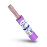 سلك كهرباء مجدول 35 مم² 450/750 فولت، موصل نحاس، عزل PVC 70°C، لون بنفسجي | شركة كابلات الشرقية للصناعة