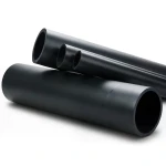 HDPE Pipe Nominal Pressure 6 Bar PE 80, Outside Diameter 160 mm, Thickness 9.1 mm, Black