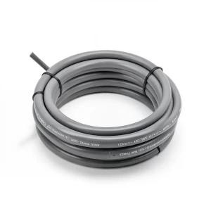 لفة سلك كهرباء 120 ملم2 موصل نحاس 0.50 مم قطر 450/750 فولت عزل PVC مقاوم للحرارة، رمادي | شركة الفنار