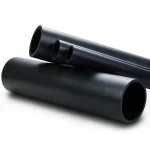 HDPE Plastic Pipe PN 6 Bar PE 80 OD 280 mm Thickness 15.9 mm Black