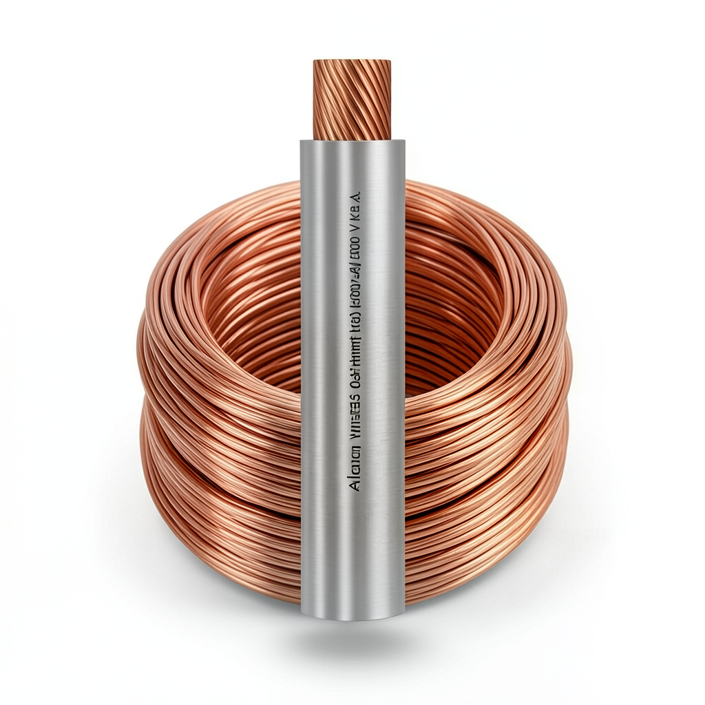 240mm2 Wire Copper Conductor 0.50mm Diameter 450/750V Heat Resistant PVC Insulation | Al Fanar