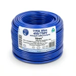 سلك 16 مل NYA 450/750 فولت، نحاس مجدول عزل PVC 90°C، ازرق | شركة كابلات الشرقية للصناعة