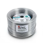 Flexible Tinned Copper Electrical Wire 16mm² 600/1000V, 0.4mm Conductor Diameter, PVC Insulation, White | Al Fanar