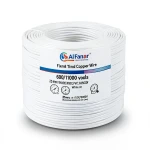 Flexible Tinned Copper Wire 25mm2 600/1000 volts, 0.4mm Diameter, PVC Insulation, White Color | Al Fanar