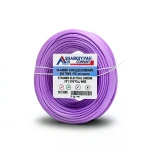 16 sq mm Stranded Electrical Wire, 450/750V, Copper Conductor, PVC 70°C Insulation, Purple | Asharqiyah Cables Company for Industry