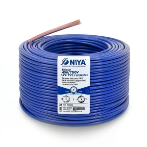 سلك كهرباء 35 مم2 NYA 450/750 فولت، نحاس مجدول عزل PVC 90°C، ازرق | شركة كابلات الشرقية للصناعة