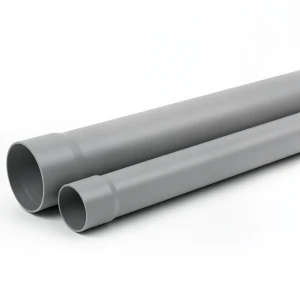 UPVC Pipe SDR 13.6 PN 20 Bar Size 160 mm Thickness 11.8 mm Grey Color
