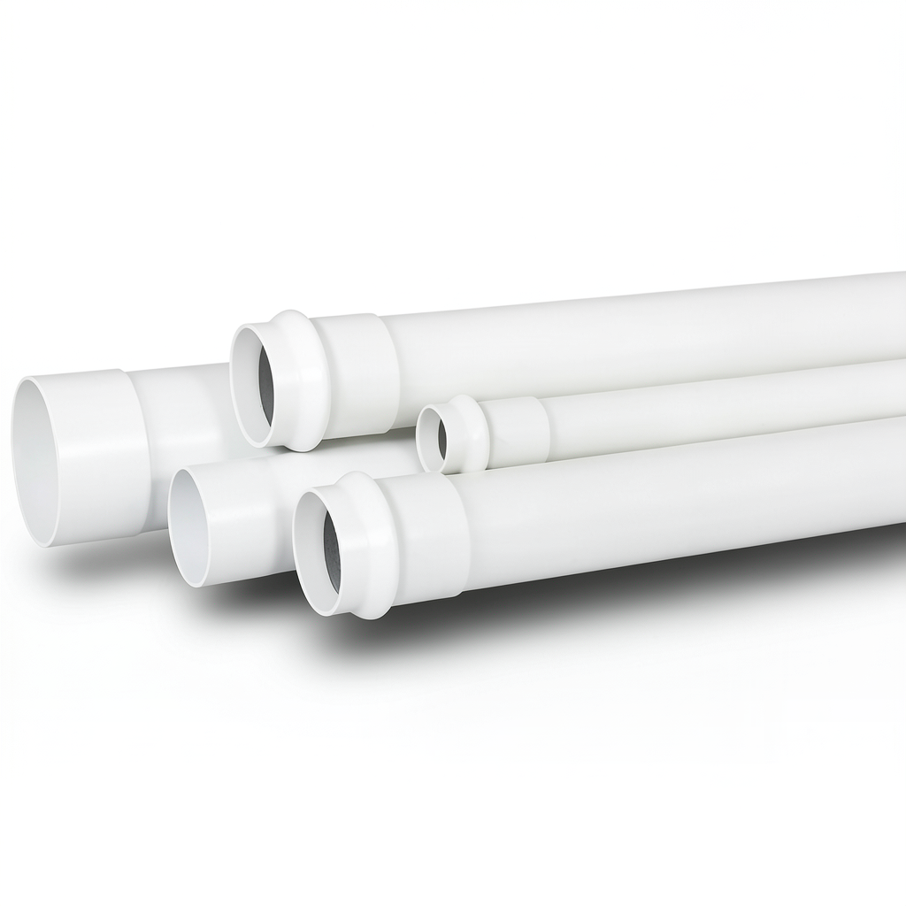 UPVC Plastic Pipe SDR 26 32 mm OD 1.5 mm Thickness White