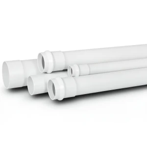 UPVC Pipe for Sewerage Systems SDR 26, 40 mm OD, 1.6 mm Thickness, White