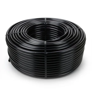 لفة أنابيب بلاستيك HDPE ضغط 6 بار PE 80 قطر خارجي 110 مم سمك 6.3 مم لون أسود