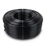 لفة أنابيب بلاستيك HDPE ضغط 3.2 بار PE 80 قطر خارجي 125 مم SDR 33 لون أسود