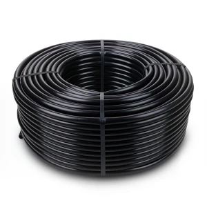 HDPE Plastic Coil Pipe Nominal Pressure 3.2 Bar PE 80, Outside Diameter 125 mm SDR 33, Black