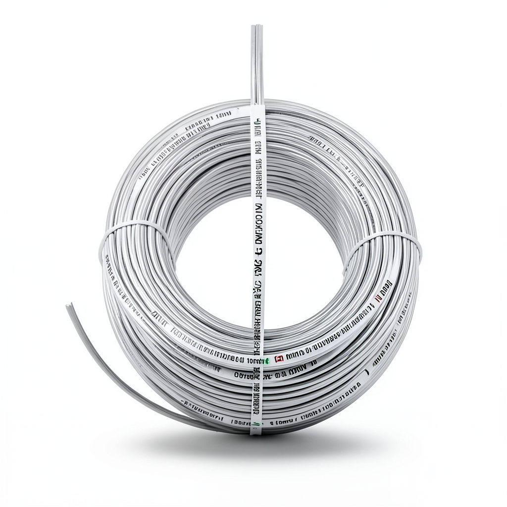 Flexible Tinned Copper Wire 10mm2 600/1000 volts 0.4mm Diameter PVC Insulation White | Al Fanar