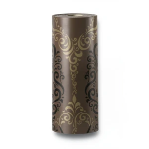 Classic Wallpaper Length 10m, Width 0.53m, Brown Color, Model 225039VE