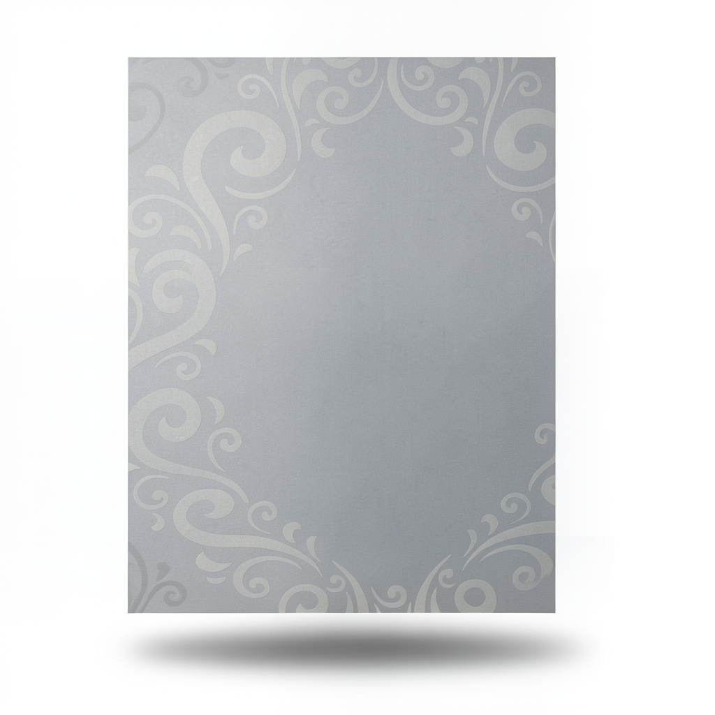 Classic Wallpaper Length 10m, Width 0.53m, Gray Color, Model 225040VE